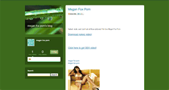 Desktop Screenshot of meganfoxpornexperience.typepad.com