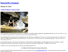 Tablet Screenshot of interactivesermon.typepad.com