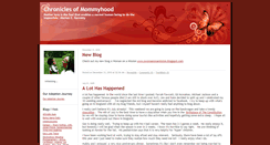 Desktop Screenshot of chroniclesofmommyhood.typepad.com