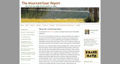 Desktop Screenshot of mountaingoatreport.typepad.com