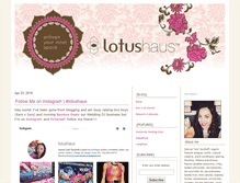 Tablet Screenshot of lotushaus.typepad.com