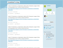 Tablet Screenshot of cutekids7.typepad.com