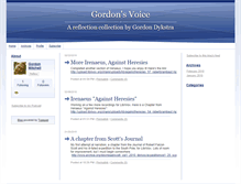 Tablet Screenshot of gordonsvoice.typepad.com