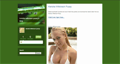 Desktop Screenshot of kendrawilkinsonpussysubsequently.typepad.com