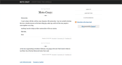 Desktop Screenshot of motocrazy.typepad.com