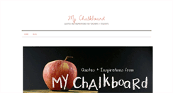 Desktop Screenshot of mychalkboard.typepad.com