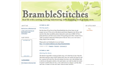 Desktop Screenshot of bramblestitches.typepad.com