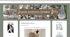 Desktop Screenshot of lynetteandersondesigns.typepad.com