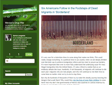 Tablet Screenshot of borderviolenceanalysis.typepad.com