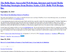 Tablet Screenshot of bellawebdesign.typepad.com