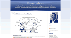 Desktop Screenshot of everydayinfluence.typepad.com