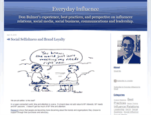 Tablet Screenshot of everydayinfluence.typepad.com