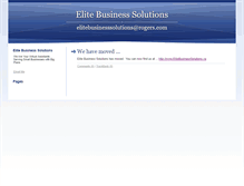 Tablet Screenshot of elitebusinesssolutions.typepad.com