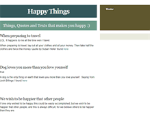 Tablet Screenshot of happythings.typepad.com