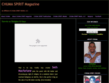 Tablet Screenshot of chumaspiritmagazine.typepad.com
