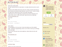 Tablet Screenshot of buttonbliss.typepad.com