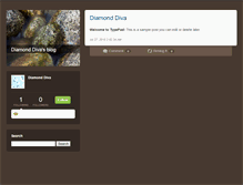 Tablet Screenshot of diamonddiva.typepad.com