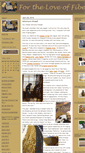 Mobile Screenshot of fortheloveoffiber.typepad.com
