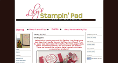 Desktop Screenshot of lilysstampinpad.typepad.com