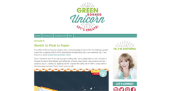 Desktop Screenshot of greenhornedunicorn.typepad.com