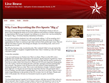 Tablet Screenshot of livebrave.typepad.com