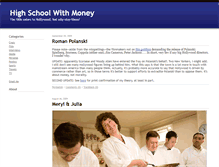 Tablet Screenshot of highschoolwithmoney.typepad.com