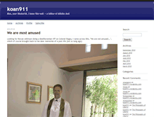 Tablet Screenshot of koan911.typepad.com