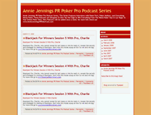 Tablet Screenshot of anniejenningspr.typepad.com