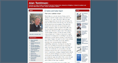 Desktop Screenshot of alantomlinson.typepad.com