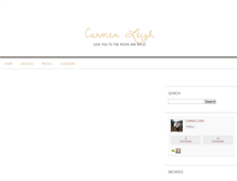 Tablet Screenshot of carmenleigh.typepad.com
