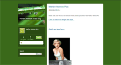 Desktop Screenshot of marilynmonroepicsthedaybeforetoday.typepad.com