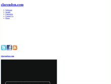 Tablet Screenshot of clarendon.typepad.com