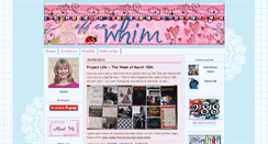 Desktop Screenshot of cindyswhims.typepad.com