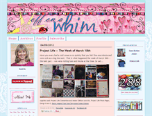 Tablet Screenshot of cindyswhims.typepad.com