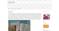 Desktop Screenshot of contented.typepad.co.uk