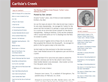 Tablet Screenshot of carlislescreek.typepad.com