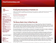 Tablet Screenshot of clearcommentary.typepad.com