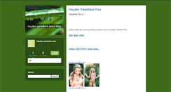 Desktop Screenshot of haydenpanettierepicsglobe.typepad.com