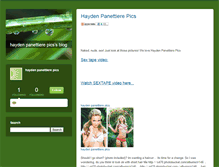 Tablet Screenshot of haydenpanettierepicsglobe.typepad.com