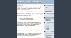 Desktop Screenshot of m2mblog.typepad.com