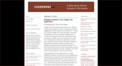 Desktop Screenshot of learnmoremnblog.typepad.com