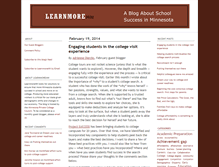 Tablet Screenshot of learnmoremnblog.typepad.com