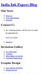 Mobile Screenshot of indiainkpapers.typepad.com