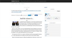 Desktop Screenshot of frenchpolitics.typepad.com