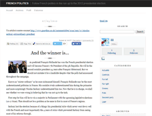 Tablet Screenshot of frenchpolitics.typepad.com