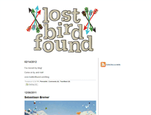 Tablet Screenshot of lostbirdfound.typepad.com
