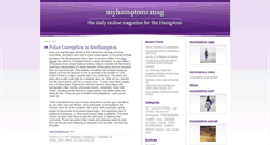 Desktop Screenshot of myhamptons.typepad.com