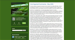 Desktop Screenshot of fedcirblog.typepad.com