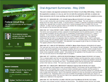 Tablet Screenshot of fedcirblog.typepad.com