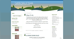 Desktop Screenshot of foothillsfabricandthreads.typepad.com